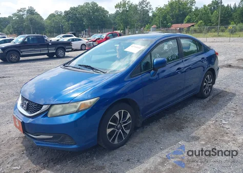 2014 Honda Civic Ex from USA, damaged, VIN 19XFB2F85EE027593